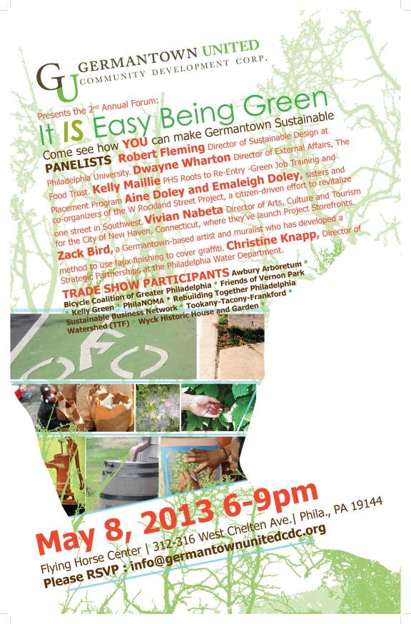 Sustainability Forum May 8, 2013